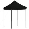 vidaXL Foldable Party Tent Pop-Up Black 200x200x306 cm