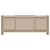 vidaXL MDF Radiator Cover 205 cm