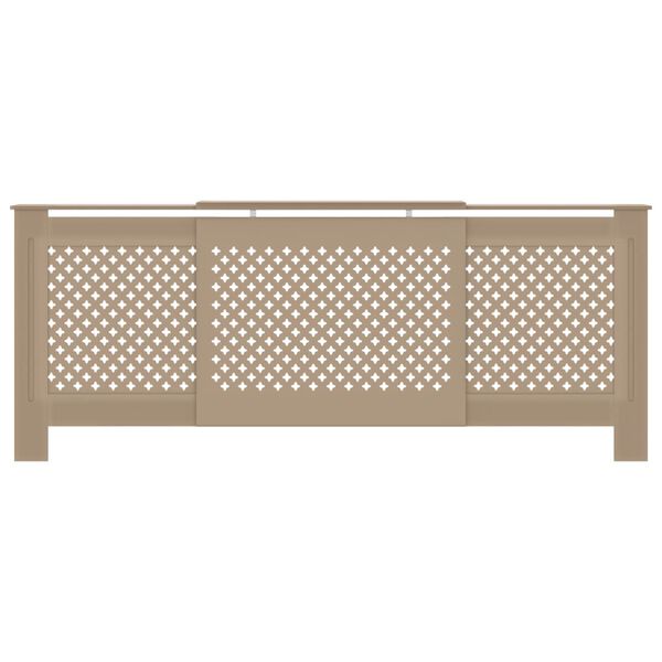 vidaXL MDF Radiator Cover 205 cm
