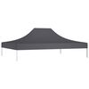 vidaXL Party Tent Roof 4.5x3 m Anthracite 270 g/m²