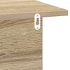 vidaXL Bedside Table Sonoma Oak 40 x 30 x 25 cm Engineered Wood