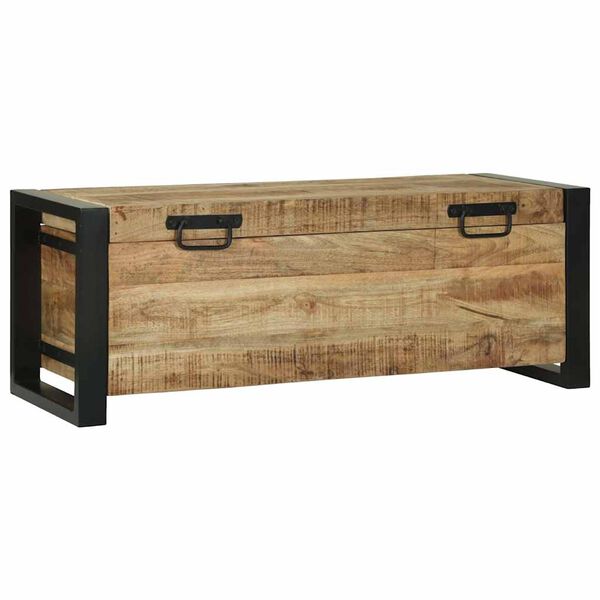 vidaXL Storage Chests Brown 80 x 30 x 30 cm Solid Mango wood