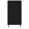 vidaXL Sideboard Black 57x35x70 cm Engineered Wood
