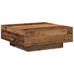 vidaXL Coffee Table Old Wood 80 x 80 x 31 cm