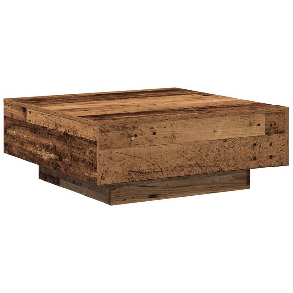 vidaXL Coffee Table Old Wood 80 x 80 x 31 cm