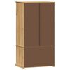 vidaXL Wardrobe VIGO 90x55x170 cm Solid Wood Pine