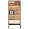 vidaXL Drawer Cabinet 45x30x105 cm Solid Reclaimed Wood