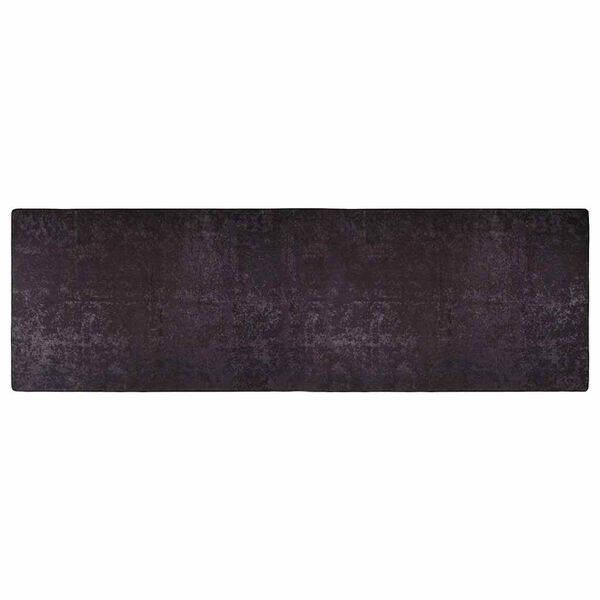 vidaXL Rug Washable 80x300 cm Anthracite