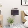 vidaXL Bedside Cabinets 2 pcs Grey 30.5x30x30 cm Engineered Wood