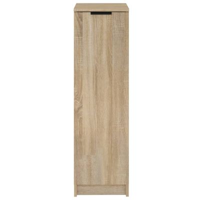 vidaXL Shoe Cabinet Sonoma Oak 30x35x100 cm Engineered Wood