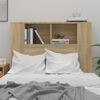 vidaXL Headboard Cabinet Sonoma Oak 100x18.5x102.5 cm