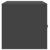 vidaXL Storage Cabinet Black 80 x 40 x 40 cm Steel