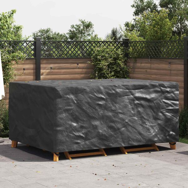 vidaXL Furniture Cover Plain Black 240 x 160 x 100 cm 420D