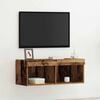 vidaXL TV Cabinet Set Old wood 80 x 30 x 30 cm Engineered Wood