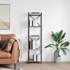 vidaXL Bookshelf Grey sonoma 40 x 30 x 155 cm Engineered Wood