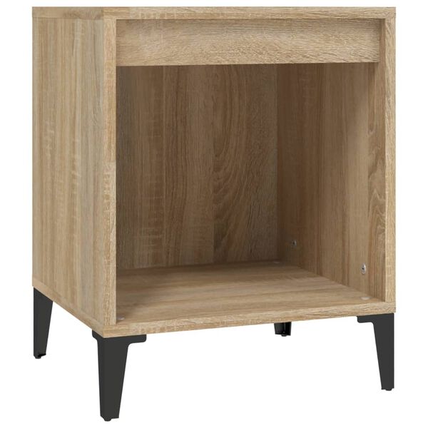 vidaXL Bedside Cabinet Sonoma Oak 40x35x50 cm