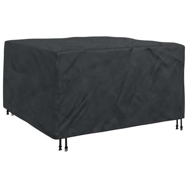 vidaXL Furniture Cover Plain Black 150 x 150 x 75 cm 420D