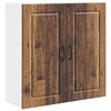 vidaXL Wall Cabinet PORTO Old Wood 80 x 31 x 80 cm Engineered Wood