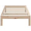 vidaXL Bed Frame without Mattress 80x200 cm Solid Wood Pine