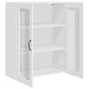 vidaXL Kitchen Cabinet Kalmar High Gloss White 80 x 31 x 100 cm