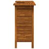vidaXL Bar Table 110x50x105 cm Solid Acacia Wood