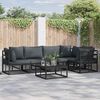 vidaXL Garden Sofa Set with Cushion 5 pcs