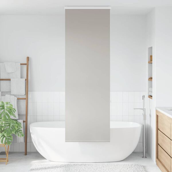vidaXL Shower Roller Blind with Cassette 60x240 cm Fabric Width 56 cm
