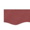 vidaXL Replacement Fabric for Awning Valance Burgundy Stripe 5 m
