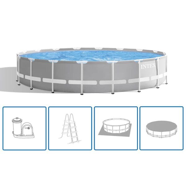 Intex Prism Frame Swimming Pool Set Round 549x122 cm 26732GN