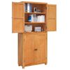 vidaXL Storage Furniture Set with Storage Brown Engineered wood