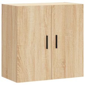vidaXL Wall Cabinet Sonoma Oak 60x31x60 cm Engineered Wood