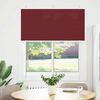 vidaXL Pleated Blind Bordeaux Red 120x150 cm Fabric Width 119.4 cm Polyester