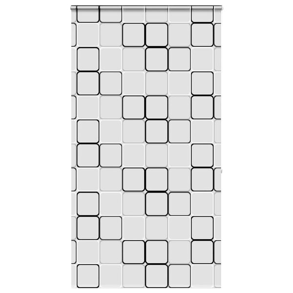 vidaXL Shower Roller Blind with Cassette 140x240 cm Fabric Width 136 cm