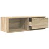 vidaXL TV Cabinet Sonoma Oak 80x31x25.5 cm Engineered Wood