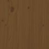 vidaXL Toilet Rack Honey Brown 63x26x171 cm Solid Wood Pine