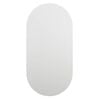 vidaXL Mirror with LED Lights 40x20 cm Glass Oval