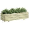 vidaXL Raised Bed 120x40x30 cm Wood Rectangular