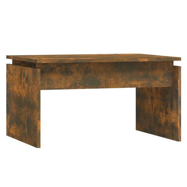 vidaXL Coffee Table Smoked Oak 68x50x38 cm Engineered Wood