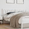 vidaXL Metal Headboard White 180 cm