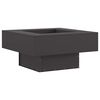 vidaXL Fire Pit Black 80 x 80 x 40 cm Steel