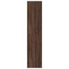 vidaXL Highboard Brown Oak 50x41x185 cm Engineered Wood