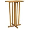 vidaXL Folding Bar Table 90x65x105 cm Solid Wood Teak