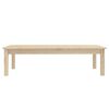 vidaXL Coffee Table 110x50x30 cm Solid Wood Pine