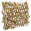 vidaXL&nbsp;Artificial Ivy Trellis Expandable Dark Pink 180x60 cm