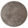vidaXL Rug ISTAN High Pile Shiny Look Grey &Oslash; 100 cm