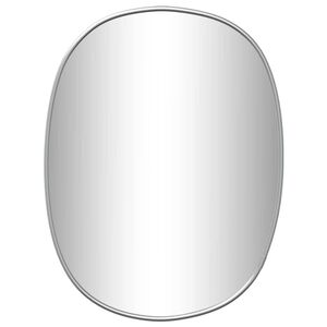 vidaXL Wall Mirror Silver 30x25 cm