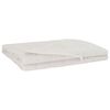 vidaXL Weighted Blanket White 137 x 200 cm 10 kg 100% Cotton 205T
