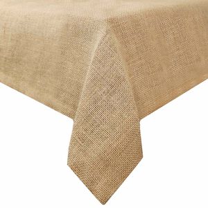 vidaXL Jute Tablecloth Natural 140 x 240 cm 100% Tossa Jute