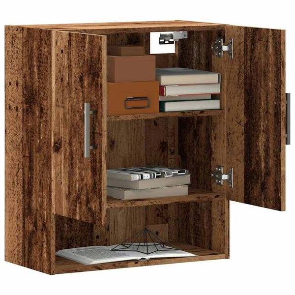 vidaXL Wall Cabinet Old Wood 60x31x70 cm Engineered Wood