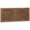 vidaXL Bed Headboard Natural Solid Teak Wood